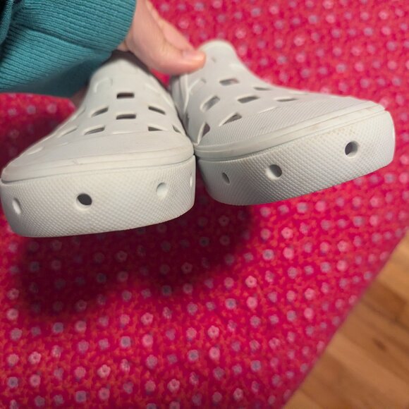 Vans Slip-On TRK Rubber Shoes Checkered Unisex EU 39 Waterproof Light Green - Picture 6 of 9